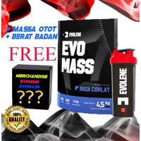 Gambar Evolene Evomass 10 lbs 4,5 Kg Mass Gainer Terbaik Untuk Bulking Susu dari airr shoop undefined 1 Tokopedia