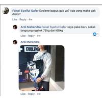 Gambar Evolene Evomass 10 lbs 4,5 Kg Mass Gainer Terbaik Untuk Bulking Susu dari airr shoop undefined 5 Tokopedia