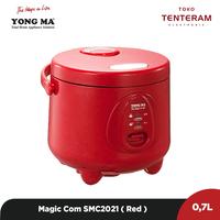 Gambar YONG MA Magic Com 0,7L SMC2021 Red. YMC 202 SMC-2021 Merah Berkualitas dari Rahma Zaybaa undefined 1 Tokopedia