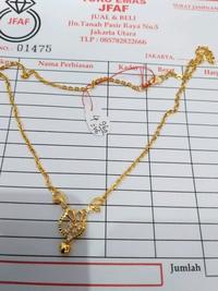 Gambar Jual kalung emas kuning kadar 70 persen 4.96 gram Diskon dari Nessa Damia undefined 1 Tokopedia