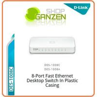 Gambar Dlink DES-1008C/1008A 8-Port 10/100 Mbps Unmanaged Switch d-link dari Naomi Syakiraa undefined 2 Tokopedia