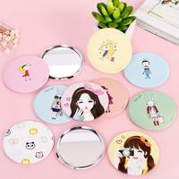 Gambar CERMIN MINI MAKE UP KACA RIAS KOREAN HAND MIRROR BULAT KARAKTER dari laris aksesoris 88 undefined 2 Tokopedia
