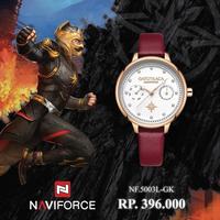 Gambar Jam Tangan Wanita NAVIFORCE x GATOTKACA NF-5003L-GK dari Casio Juanda undefined 1 Tokopedia
