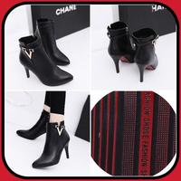 Gambar CLASSYBAGS CS3 SEPATU WANITA IMPORT BATAM HIGH HEELS BOOT SHOES CEWEK dari Dinda-Shp66 undefined 3 Tokopedia
