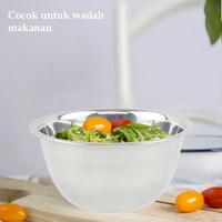 Gambar ROSH Mangkuk Anti Karat 22 CM Stainless Steel ROS-PR-CB22 - 16 CM dari Rosh Kitchen undefined 5 Tokopedia