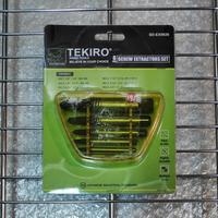 Gambar Murah Tap Ulir Balik Kiri Baut 6 PCS TEKIRO Screw Extractors Set 6PCS dari dhara_shoop undefined 2 Tokopedia