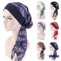 Gambar Bandana Turban Wanita Untuk Kemoterapi Kanker / Rambut Rontok dari MONST3RR undefined 5 Tokopedia