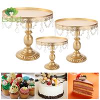 Gambar Round Metal Cake Holder Cake Stand Cupcake Dessert Display for Tea dari MONST3RR undefined 2 Tokopedia
