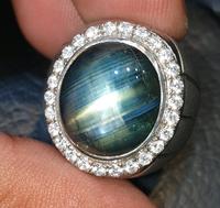 Gambar Batu Bangsing Kresnadana Tricolor Fancy 12 Star Sapphire No Heat dari nadiyani shop undefined 2 Tokopedia