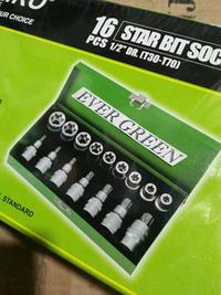 Gambar TEKIRO 16 pcs Mata Kunci Shock Bintang - E 10 11 12 14 1 kewgsa 2051cw dari Elabdel undefined 4 Tokopedia
