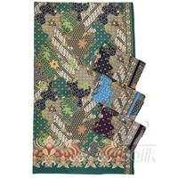 Gambar KAIN BATIK PREMIUM BAHAN KATUN MOTIF SEKAR JAGAD HITAM HIJAU 724552 dari 72 Batik undefined 5 Tokopedia