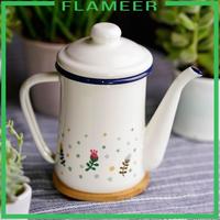 Gambar Teko Teh Bahan Enamel Gaya Retro Tradisional Untuk Pembuatan Kopi dari ALYA JAYA MOTOR undefined 4 Tokopedia