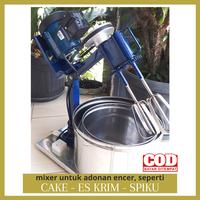 Gambar Mixer Kue Duduk - Alat Mixer Es Krim - Mixer Untuk Membuat Ice Cream dari RAJA ES undefined 4 Tokopedia
