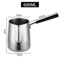 Gambar Gelas Jug Melted Butter Coffee Pot Stainless Steel Long Handle / IBRIK Coffe Teh Kopi - 600ml dari Bandung Alat Kopi undefined 2 Tokopedia