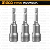 Gambar 3-Pcs Magnetic Hex Nut (12mm) INGCO AMN1231 Kunci Mata Bor Sok Roofing dari INGCO Tools by GUNKA undefined 2 Tokopedia