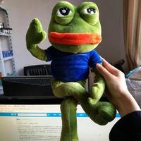 Gambar Boneka Pepe The Frog 45cm Boneka Pepe Bisa Digerakin YES - 45cm Mother dari DKB SHOP NEW undefined 2 Tokopedia