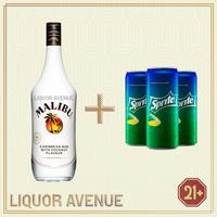 Gambar MALIBU Coconut Caribbean Rum 700ml + 3 Can Sprite dari Liquor Avenue_NEW undefined 1 Tokopedia