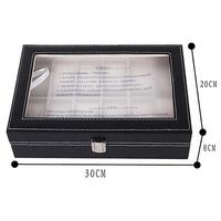Gambar Kotak Jam Tangan Luxury 12 Slot - Hitam dari SEMURGET undefined 5 Tokopedia