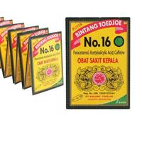 Gambar Puyer Obat Sakit Kepala Bintang Toedjoe No.16 (12 Sachet) dari VIVA APOTEK undefined 3 Tokopedia