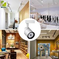 Gambar LAMPU SOROT REL LED SPOTLIGHT PROJECTOR TRACK LIGHT SPOT LIGHT TOKO - 15W-BODY HITAM, PUTIH-6000K dari JMS LIGHTING undefined 2 Tokopedia