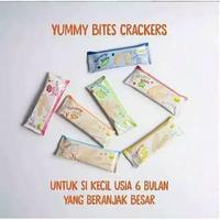 Gambar YUMMY BITES RICE CRACKERS SACHET CEMILAN UNTUK MPASI LUMER DIMULUT - Carrot dari mpasi baby undefined 1 Tokopedia