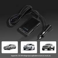 Gambar Car Charger 4 Port USB 2 Port USB Mobil Charger Super Fast Charging dari freezone.id undefined 2 Tokopedia