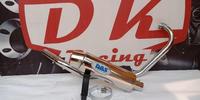 Gambar exhaust knalpot racing yamaha jupiter mx old 135 dbs crome bulat dari DK CARBON undefined 1 Tokopedia