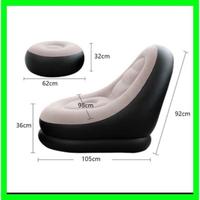 Gambar Sofa Santai Angin Kursi Santai Dengan Sandaran Kaki Original - Sofa+Pompa dari Lockgamerz Electronic undefined 4 Tokopedia