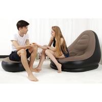 Gambar Sofa Santai Angin Kursi Santai Dengan Sandaran Kaki Original - Sofa+Pompa dari Lockgamerz Electronic undefined 2 Tokopedia