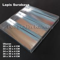 Gambar Loyang Sekat 3 / Loyang Lapis Surabaya - 24 x 30 x 4 dari Wasilah Bakery Equipment undefined 2 Tokopedia