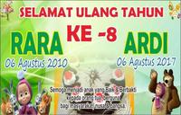 Gambar poster dinding ulang tahun anak dari Tedy Alfa Zahari undefined 2 Tokopedia