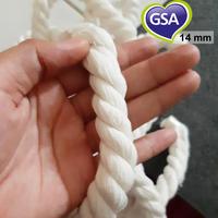 Gambar Tali Tambang Kuralon 14mm 16mm Katun Keras Guralon Putih Ikat Barang dari GSA Stock undefined 3 Tokopedia