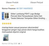 Gambar STIKER LAMBANG LOGO PSHT SH TERATE PENCAK SILAT SETIA HATI TERATE 1922 dari Kemal Thaareq Maulana undefined 5 Tokopedia