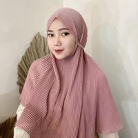 Gambar BERGO MARYAM TALI FULL PLISKET LIDI PREMIUM - maron dari IFAA KONVEKSI Jepara undefined 3 Tokopedia