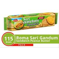 Gambar Roma Sari Gandum Sandwich Peanut Butter 115 Gr dari sulis-grosir undefined 1 Tokopedia
