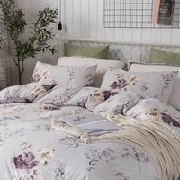 Gambar JuaI 2/3pcs Bedding Set Printed Flowers Comforter Quilt Cover dari Indos Store undefined 3 Tokopedia