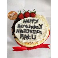 Gambar Japanese Cheese Cake Cheesecake Jiggly Fluffy Edisi Birthday Onah dari zehra_ undefined 2 Tokopedia