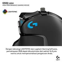 Gambar Logitech G502 HERO High Performance Mouse Gaming Wired RGB dari KiosGadgetCom undefined 2 Tokopedia