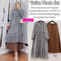 Gambar YELITA TUNIK SETELAN ORIGINAL BY UNIQUE - Black, LD 102 cm dari Iswa_fashion undefined 2 Tokopedia