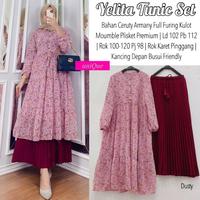 Gambar YELITA TUNIK SETELAN ORIGINAL BY UNIQUE - Black, LD 102 cm dari Iswa_fashion undefined 3 Tokopedia