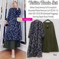 Gambar YELITA TUNIK SETELAN ORIGINAL BY UNIQUE - Black, LD 102 cm dari Iswa_fashion undefined 4 Tokopedia