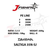 Gambar perkakas Reel Daiwa Saltiga 35 N - SJ Handle Kanan 15JZ2 dari Irmha Noor shop undefined 3 Tokopedia