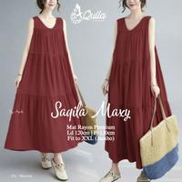 Gambar SAQILA MAXY ORIGINAL BY AQUILA - Hitam dari Iswa_fashion undefined 2 Tokopedia
