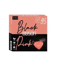 Gambar BOSON Black Pink Series Premium Masker KN95 4 Ply Isi 10 Pcs dari Century Healthcare Express undefined 2 Tokopedia