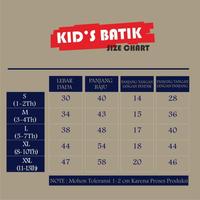 Gambar baju couple batik ayah dan anak laki laki premium size MLXLXXL3XL4XL5 - MERAK EMAS AYAH, Size XL dari Batik Armi undefined 2 Tokopedia