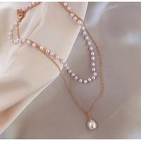 Gambar KALUNG TITANIUM WANITA MUTIARA ELEGANT ANTI KARAT FASHION KOREA KLG37 - KLG37 dari NOMIDE STORE undefined 4 Tokopedia