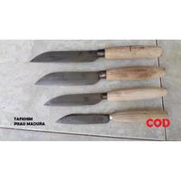Gambar Pisau dapur Madura (1set, 4 pisau) / pisau baja tajam dari Intan Aini undefined 4 Tokopedia