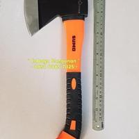 Gambar LF - KAMPAK KAPAK Baja Kayu Besar Gagang Fiber Karet Jumbo Tukang dari pahlevi andra undefined 2 Tokopedia