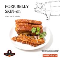 Gambar Pork Belly Skin On Square Cut Sven's Choice berat 1 -1,3 kilogram dari Wadaku Store Kota Tangerang Selatan 2 Tokopedia