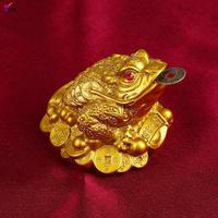 Gambar Patung Katak Kodok Keberuntungan Fengshui Bahan Resin Warna Emas dari Warungmagelang undefined 1 Tokopedia